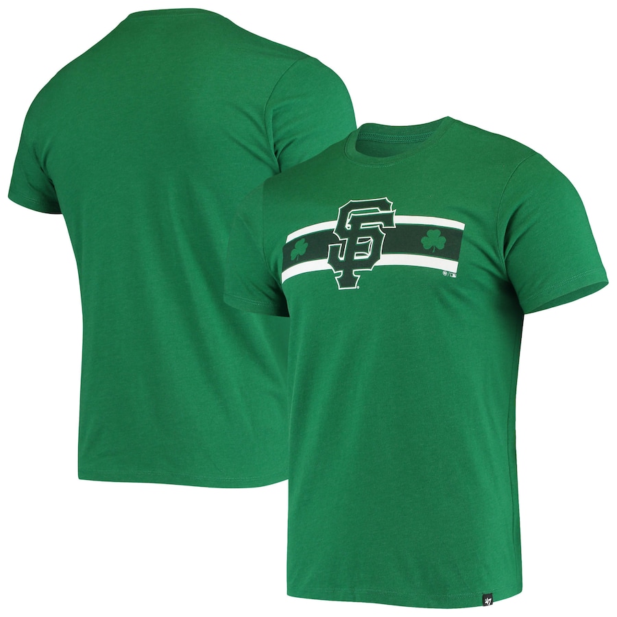 Men's San Francisco Giants '47 Green St. Patrick's Day Bar T-Shirt Men's San Francisco Giants '47 Green St. Patrick's Day Bar T-Shirt