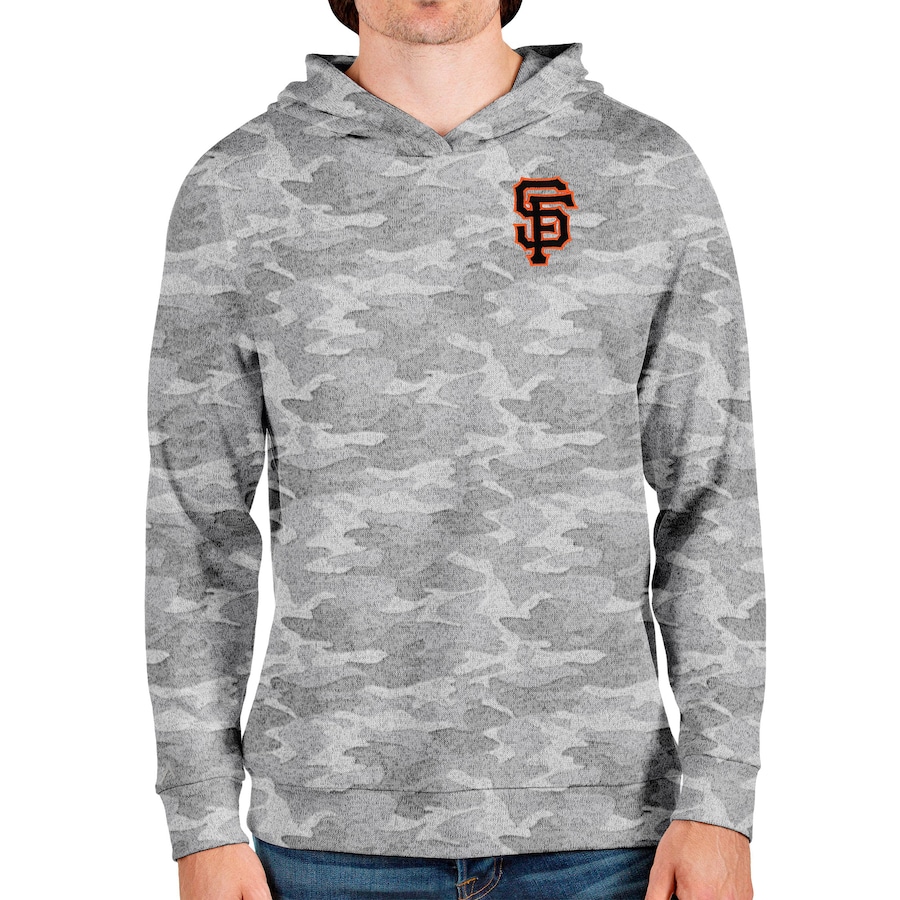 Men's San Francisco Giants Antigua Camo Absolute Pullover Hoodie