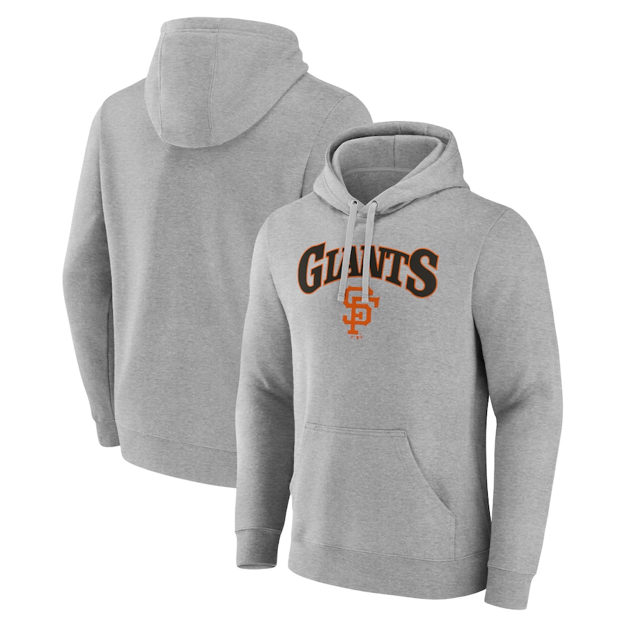 Men's San Francisco Giants Gray Wahconah Pullover Hoodie Men's San Francisco Giants Gray Wahconah Pullover Hoodie
