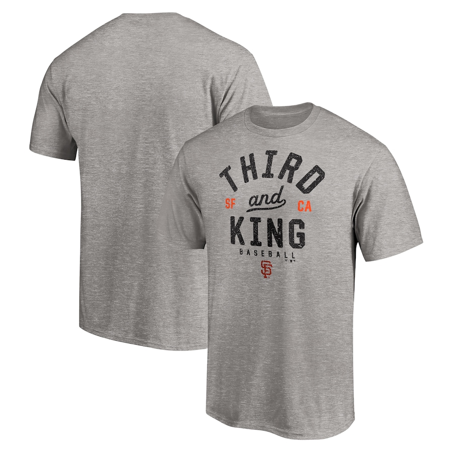 Men's San Francisco Giants Heather Gray Heater T-Shirt