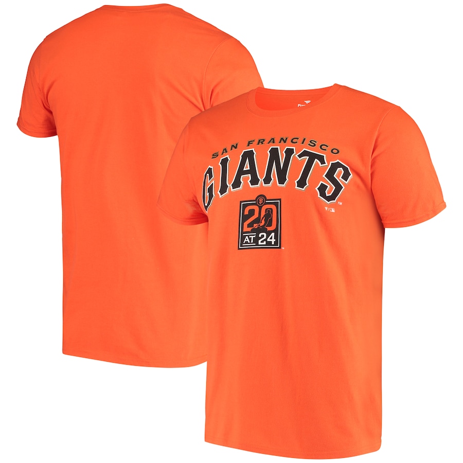 Men's San Francisco Giants Orange Classic 20 at 24 T-Shirt