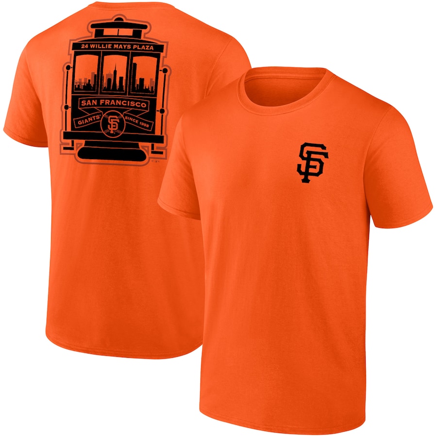 Men's San Francisco Giants Orange Hometown Collection T-Shirt Men's San Francisco Giants Orange Hometown Collection T-Shirt