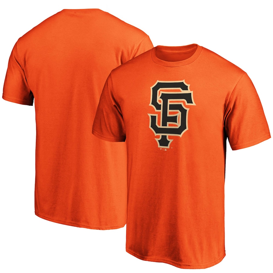 Men's San Francisco Giants Orange Official Logo T-Shirt Men's San Francisco Giants Orange Official Logo T-Shirt