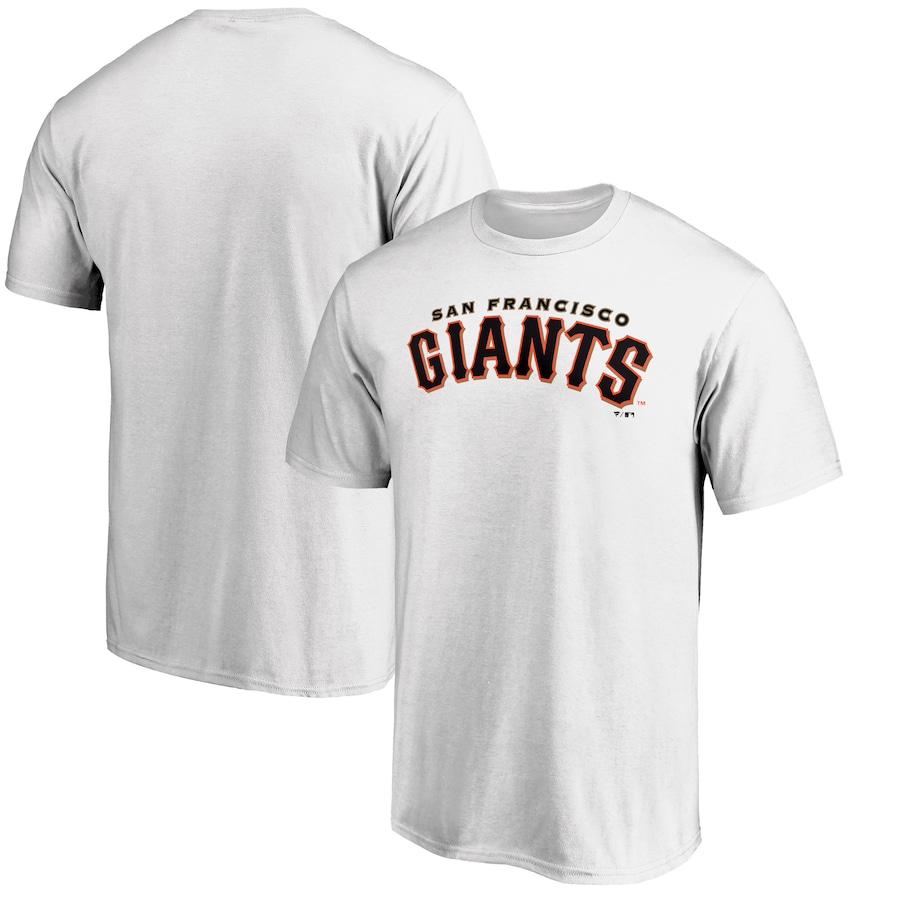 Men's San Francisco Giants White Giants Alternate Club Lettering T-Shirt