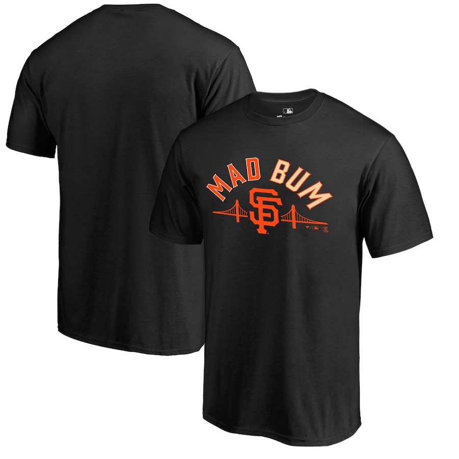 Men's San Francisco Giants Madison Bumgarner Player Hometown Collection Black T-Shirt Men's San Francisco Giants Madison Bumgarner Player Hometown Collection Black T-Shirt