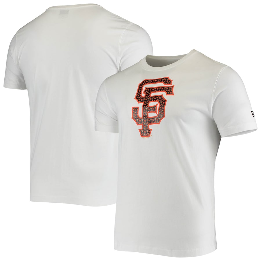 Men's San Francisco Giants New Era White Spring Training Local Fill T-Shirt Men's San Francisco Giants New Era White Spring Training Local Fill T-Shirt