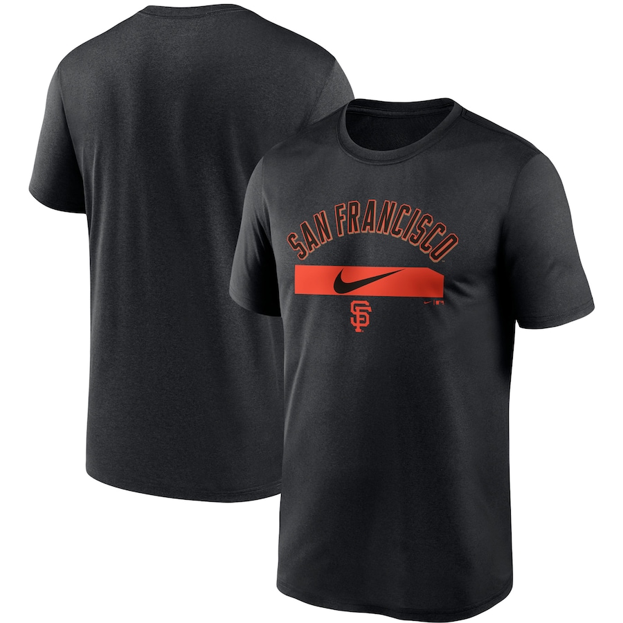 Men's San Francisco Giants Nike Black City Legend Practice Performance T-Shirt