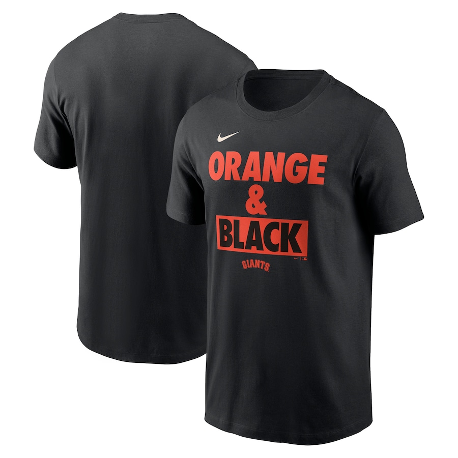 Men's San Francisco Giants Nike Black Rally Rule T-Shirt Men's San Francisco Giants Nike Black Rally Rule T-Shirt
