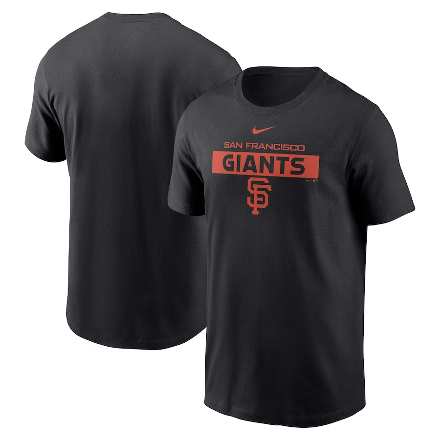 Men's San Francisco Giants Nike Black Team T-Shirt Men's San Francisco Giants Nike Black Team T-Shirt