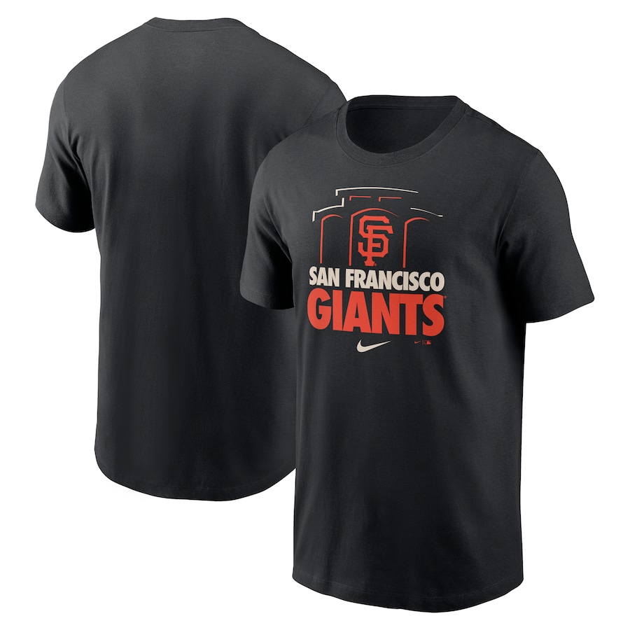 Men's San Francisco Giants Nike Black Wordmark Local Team T-Shirt Men's San Francisco Giants Nike Black Wordmark Local Team T-Shirt