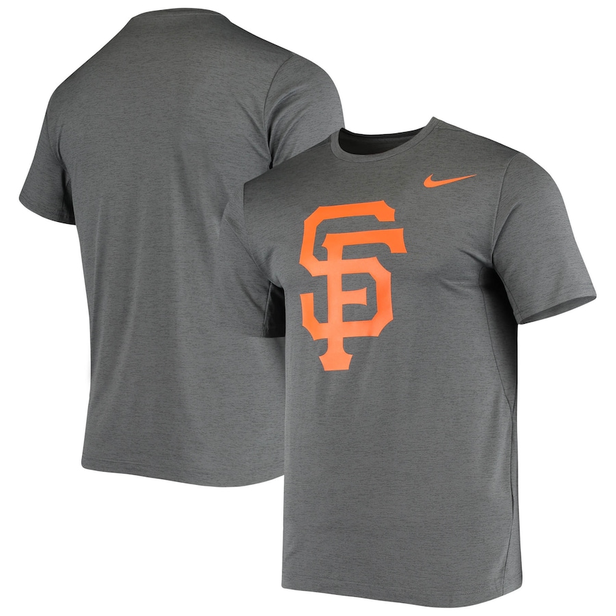 Men's San Francisco Giants Nike Gray Touch Performance T-Shirt