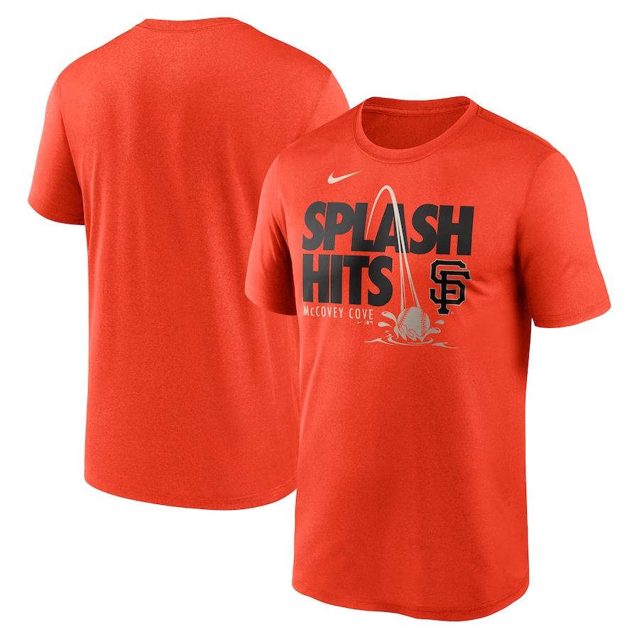Men's San Francisco Giants Nike Orange Local Club Rep Performance T-Shirt