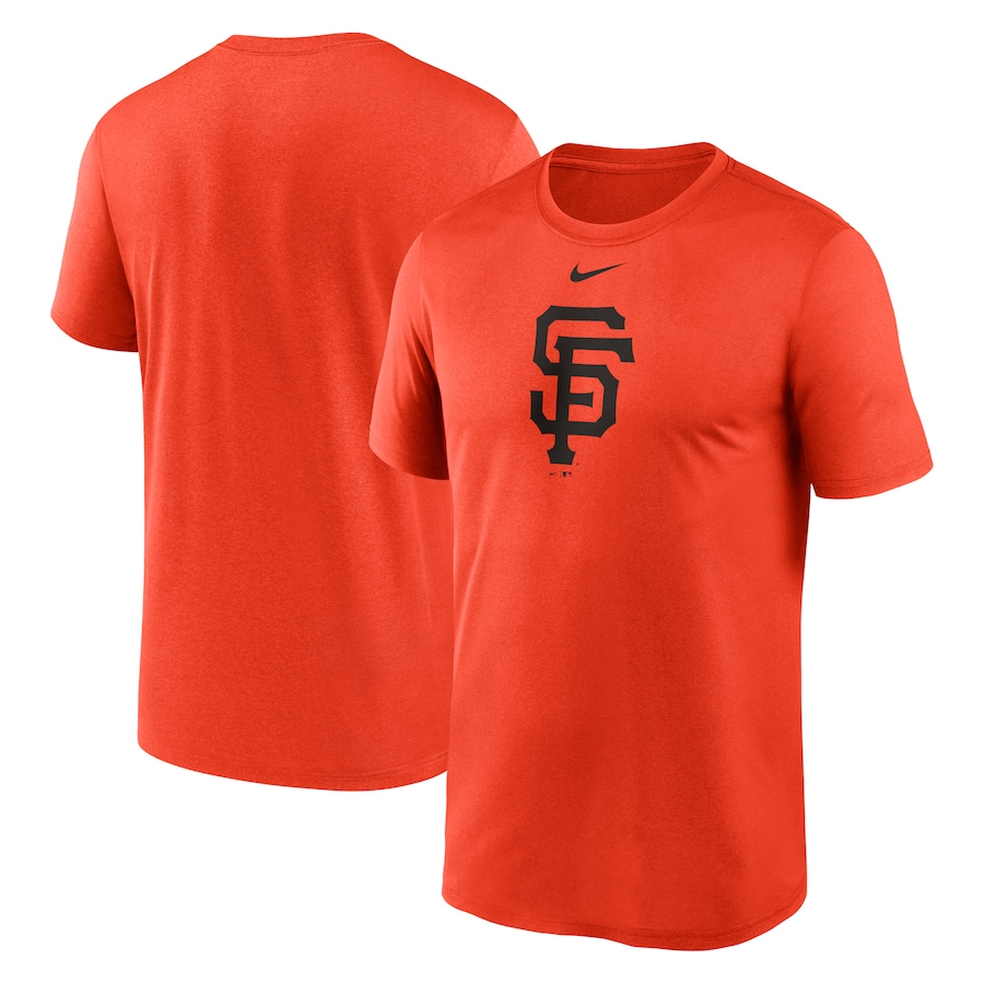 Men's San Francisco Giants Nike Orange New Legend Logo T-Shirt