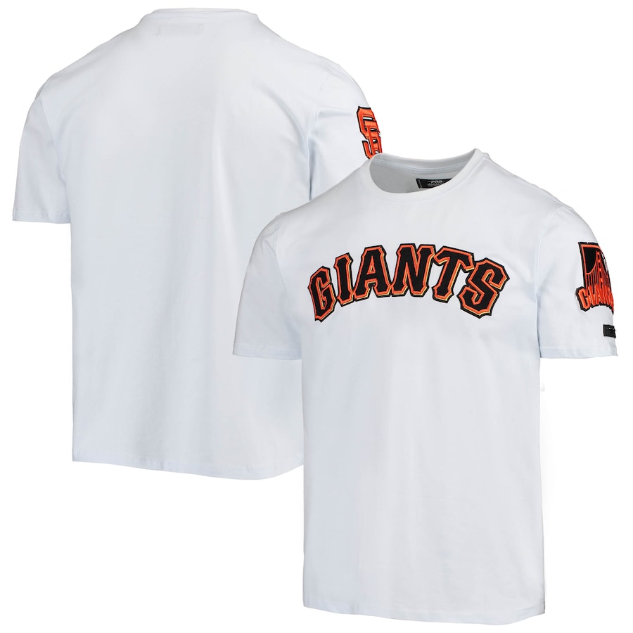 Men's San Francisco Giants Pro Standard White Team Logo T-Shirt Men's San Francisco Giants Pro Standard White Team Logo T-Shirt