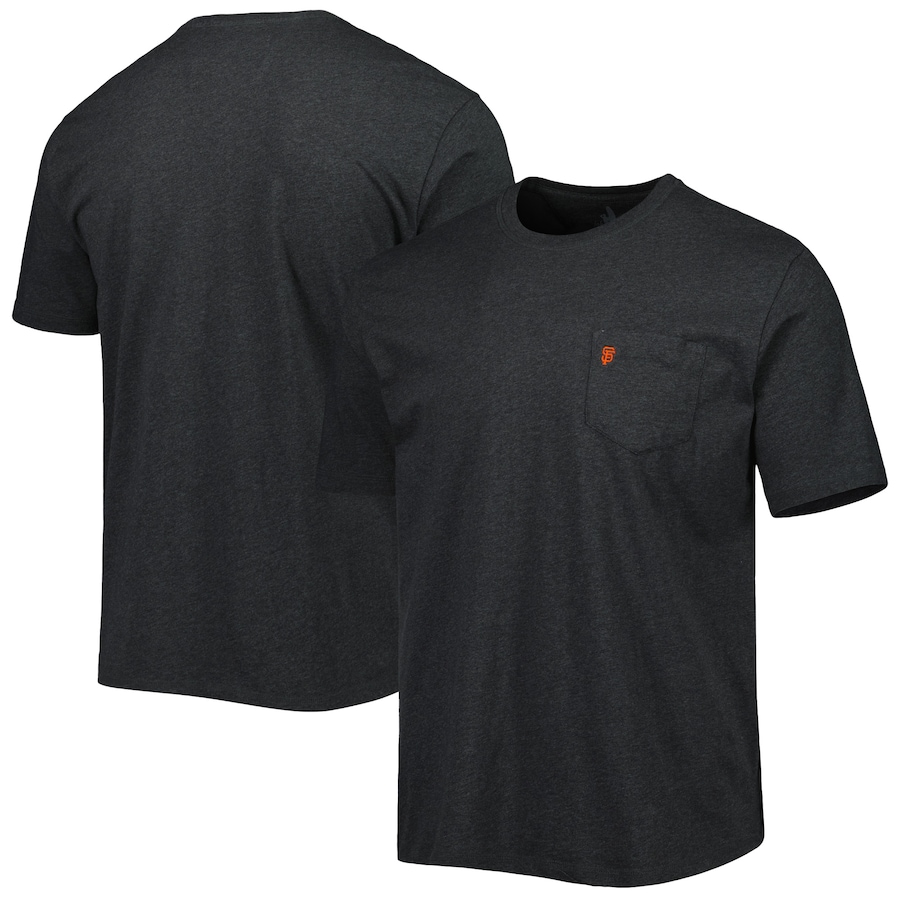 Men's San Francisco Giants johnnie-O Heathered Charcoal Tyler T-Shirt Men's San Francisco Giants johnnie-O Heathered Charcoal Tyler T-Shirt