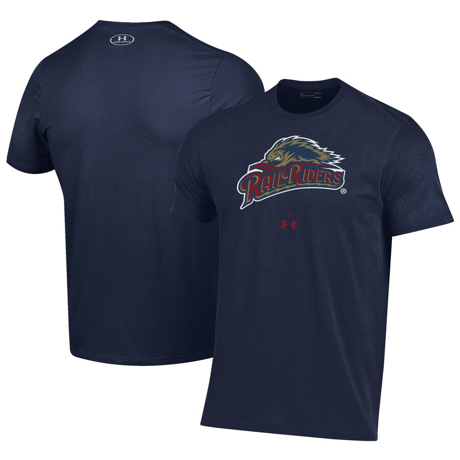 Men's Scranton Wilkes-Barre RailRiders Under Armour Navy Performance T-Shirt