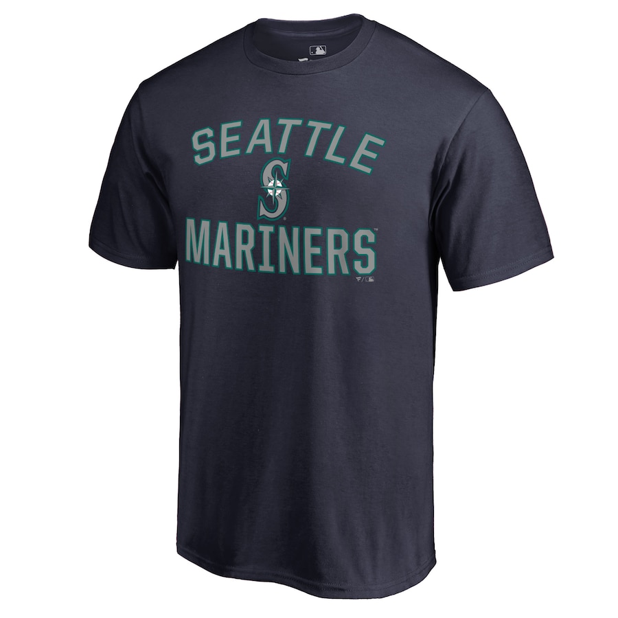 Men's Seattle Mariners Navy Victory Arch T-Shirt