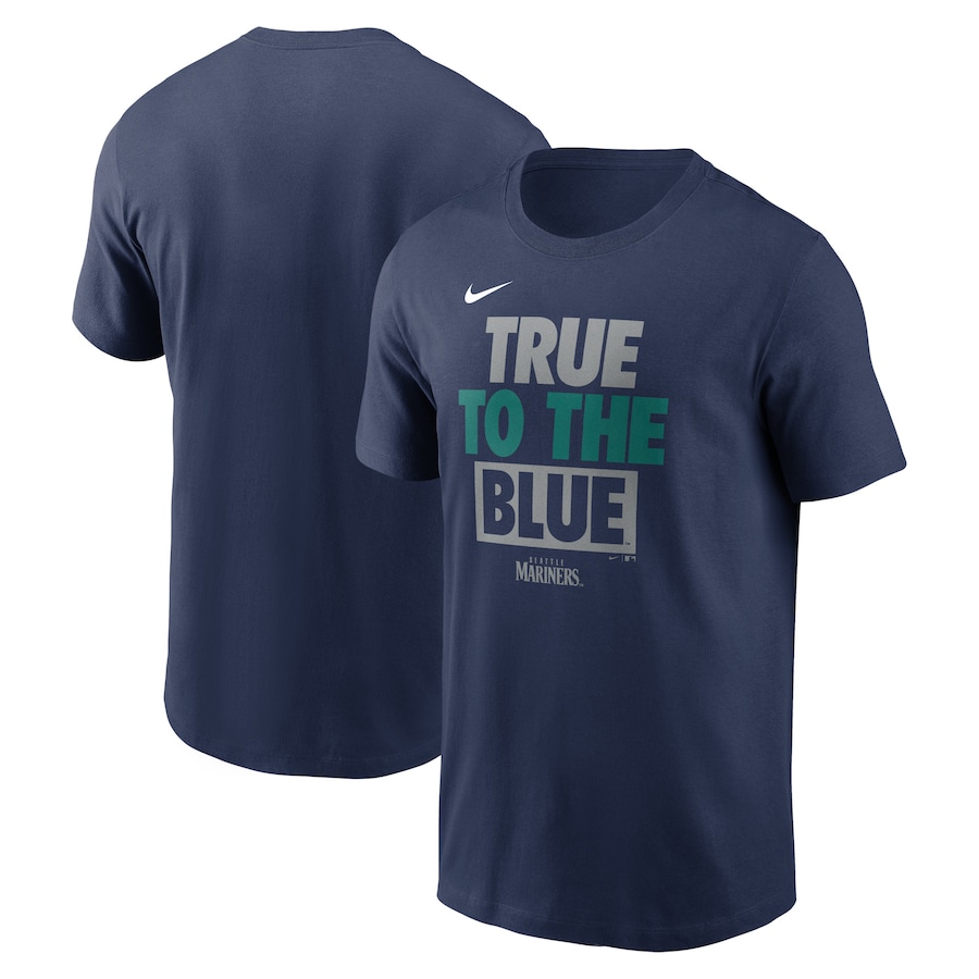 Men's Seattle Mariners Nike Navy Rally Rule T-Shirt