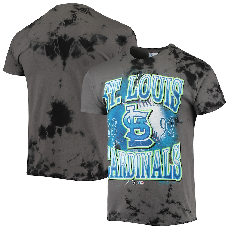 Men's St. Louis Cardinals '47 Charcoal Wonder Boy Vintage Tubular T-Shirt