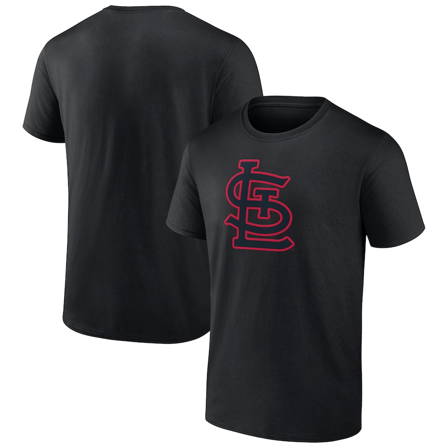 Men's St. Louis Cardinals Black Rough Diamond T-Shirt Men's St. Louis Cardinals Black Rough Diamond T-Shirt