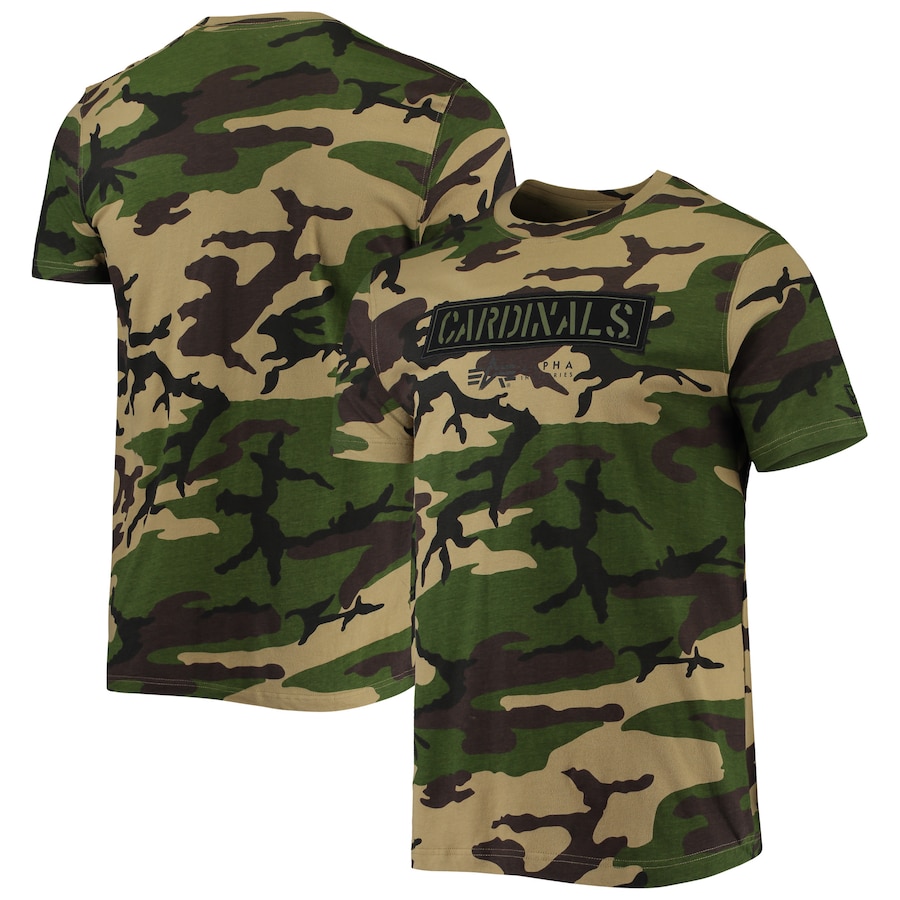 Men's St. Louis Cardinals New Era Camo Club T-Shirt Men's St. Louis Cardinals New Era Camo Club T-Shirt