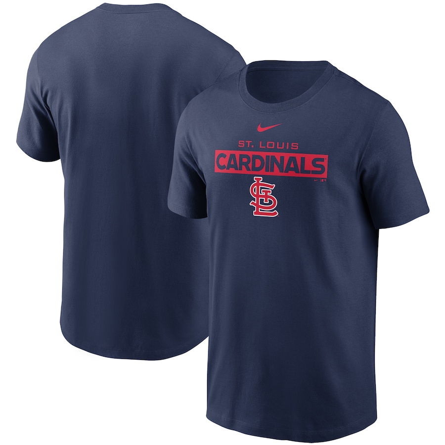 Men's St. Louis Cardinals Nike Navy Team T-Shirt