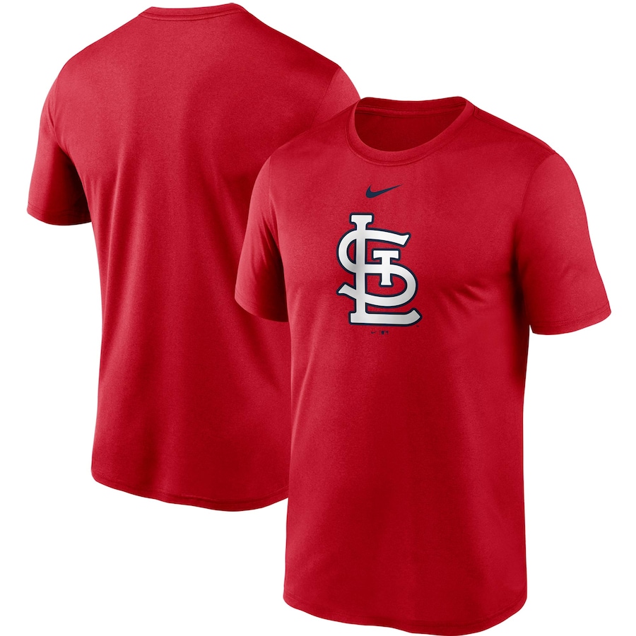 Men's St. Louis Cardinals Nike Red Large Logo Legend Performance T-Shirt Men's St. Louis Cardinals Nike Red Large Logo Legend Performance T-Shirt