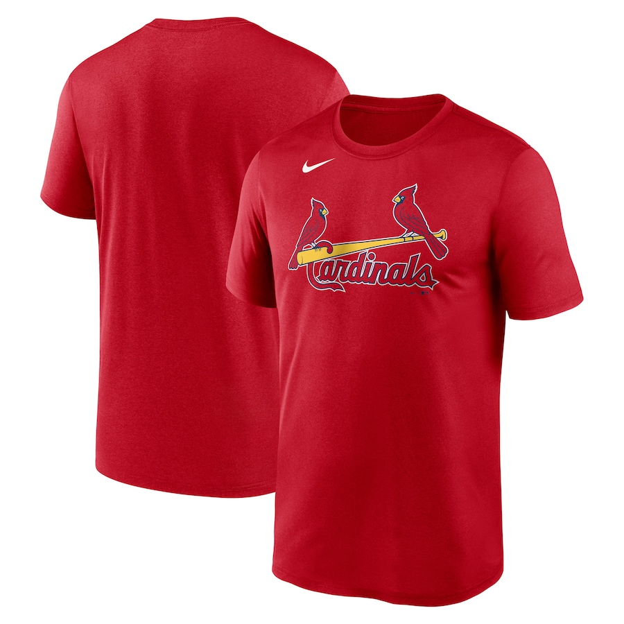 Men's St. Louis Cardinals Nike Red New Legend Wordmark T-Shirt Men's St. Louis Cardinals Nike Red New Legend Wordmark T-Shirt