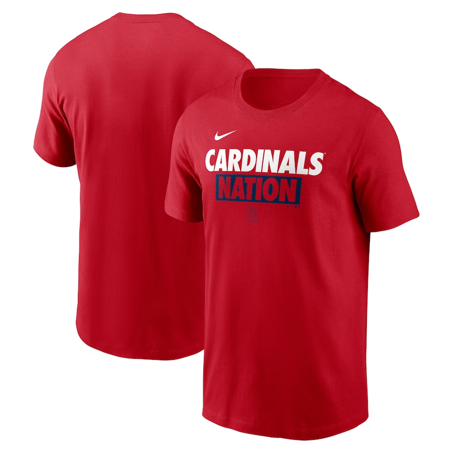 Men's St. Louis Cardinals Nike Red Rally Rule T-Shirt