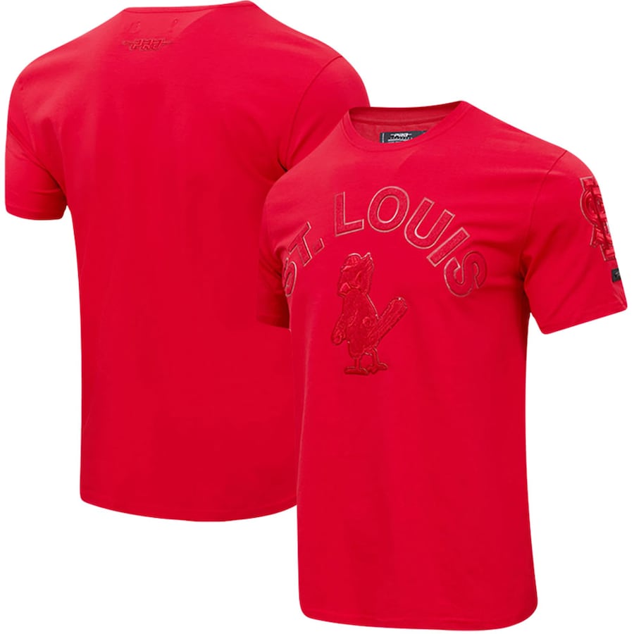 Men's St. Louis Cardinals Pro Standard Classic Triple Red T-Shirt