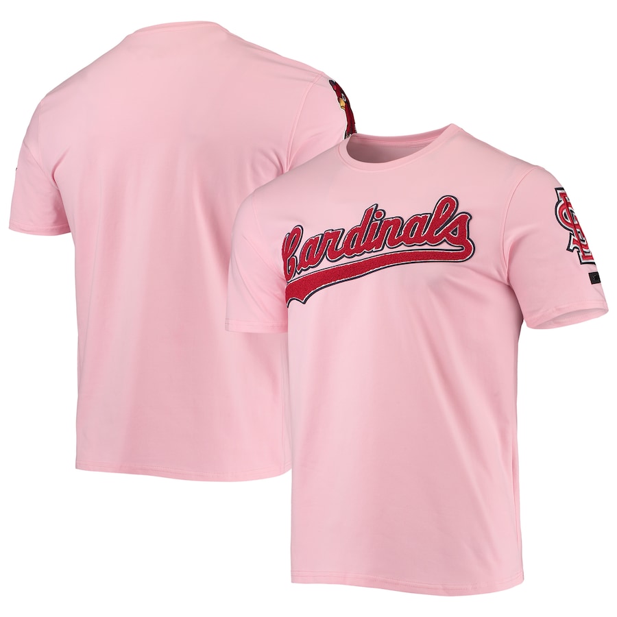 Men's St. Louis Cardinals Pro Standard Pink Club T-Shirt