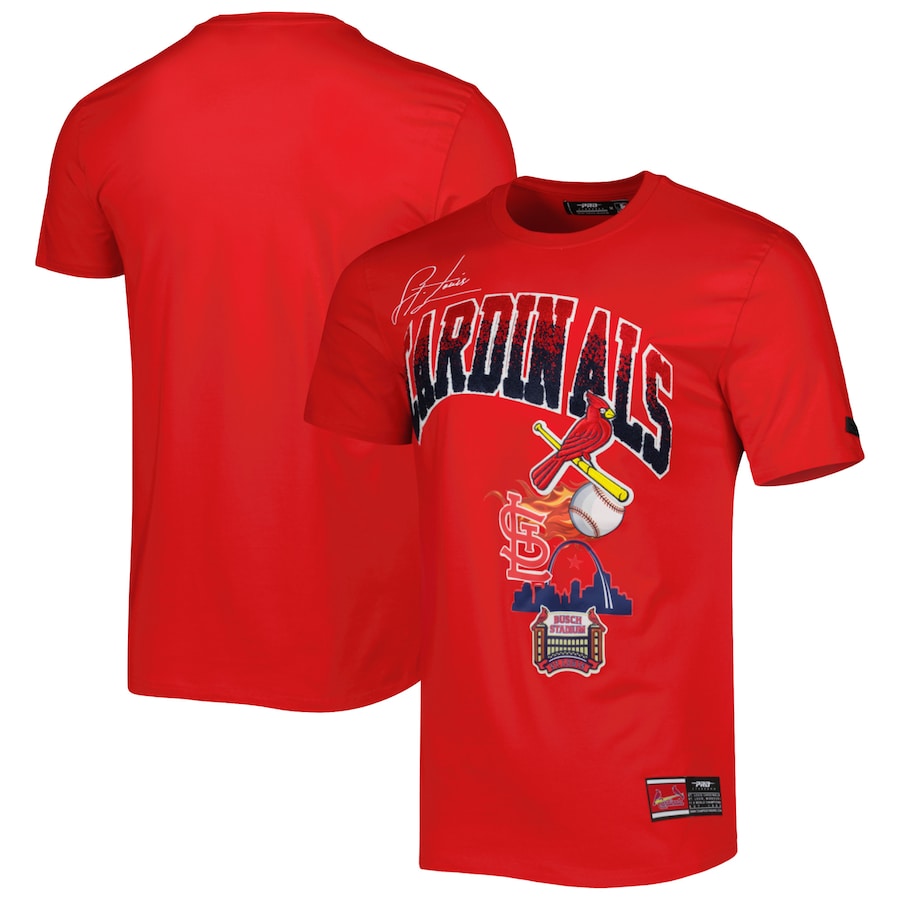 Men's St. Louis Cardinals Pro Standard Red Hometown T-Shirt