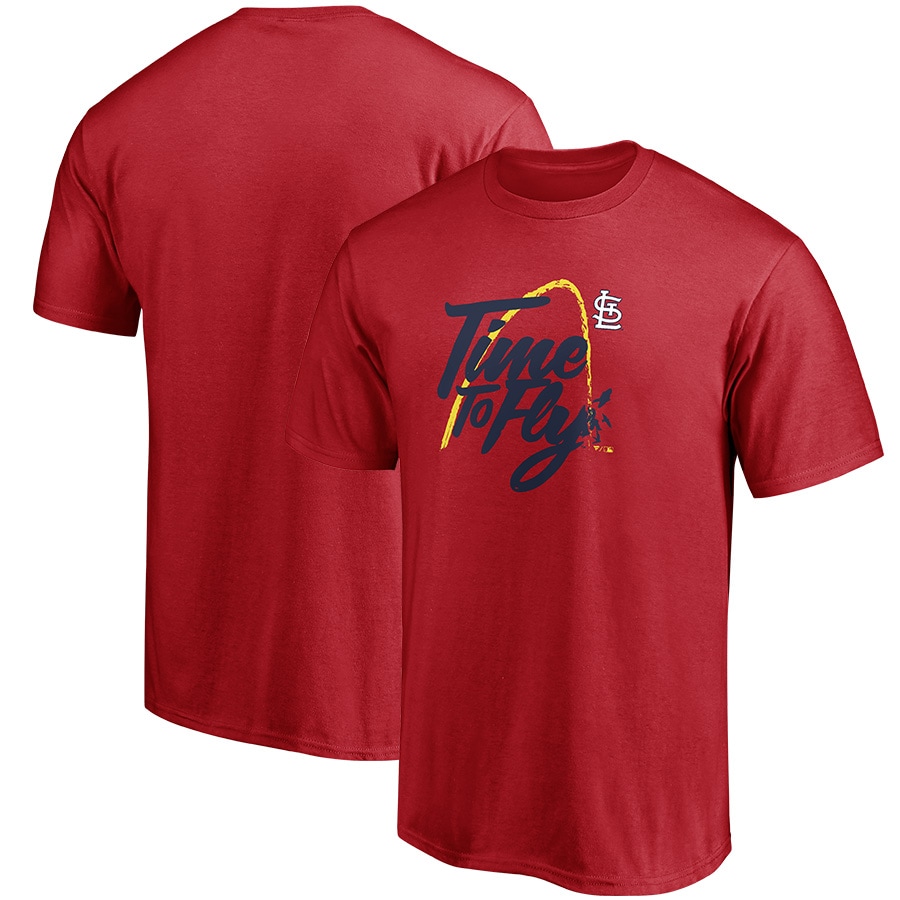Men's St. Louis Cardinals Red Local T-Shirt Men's St. Louis Cardinals Red Local T-Shirt