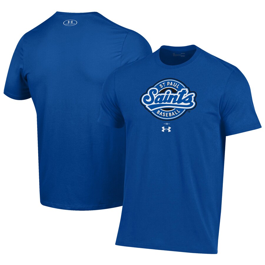 Men's St. Paul Saints Under Armour Royal Performance T-Shirt Men's St. Paul Saints Under Armour Royal Performance T-Shirt