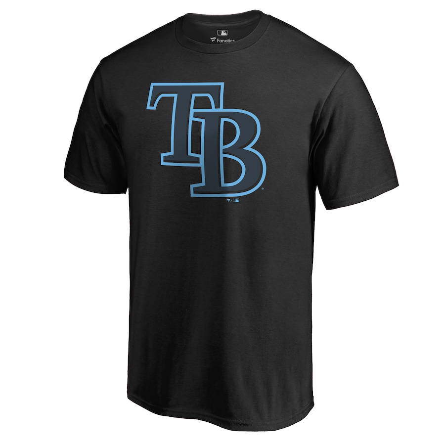 Men's Tampa Bay Rays Black Taylor T-Shirt Men's Tampa Bay Rays Black Taylor T-Shirt