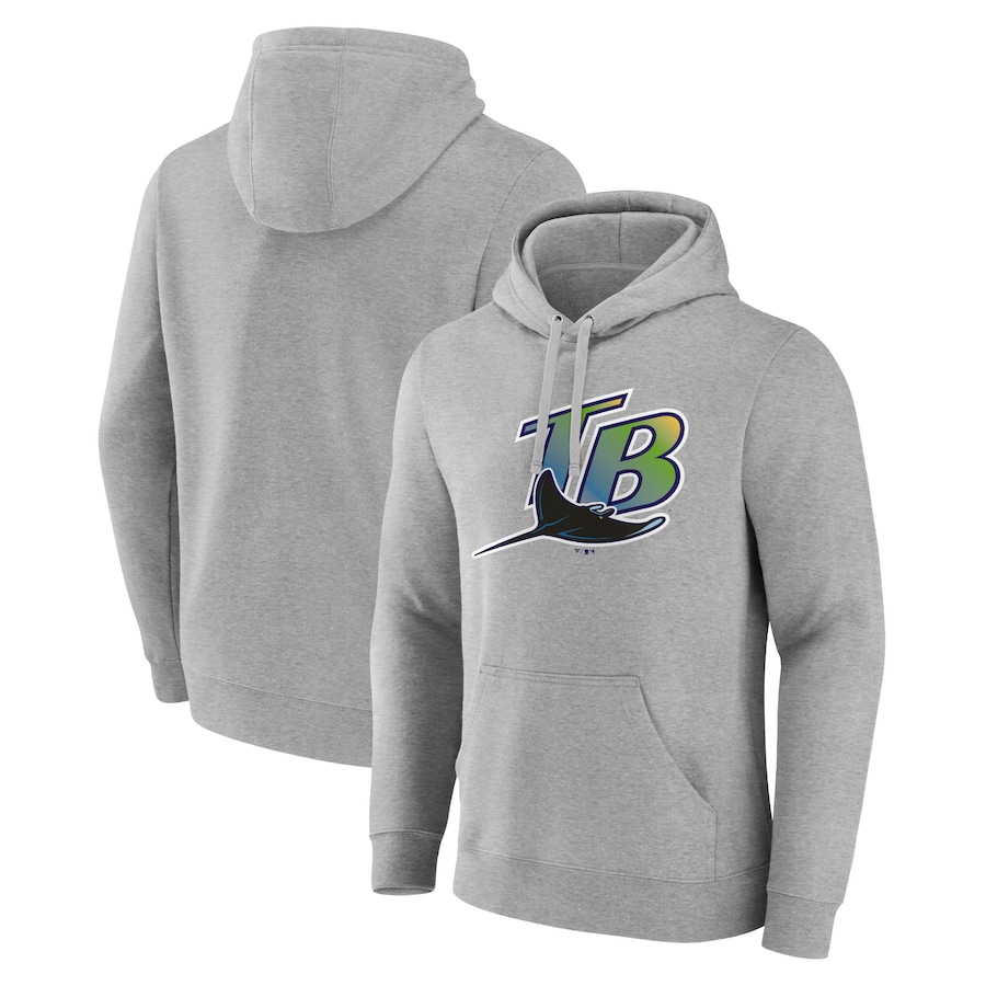 Men's Tampa Bay Rays Gray Wahconah Pullover Hoodie