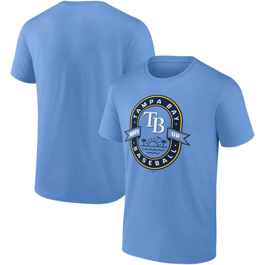 Men's Tampa Bay Rays Light Blue Iconic Glory Bound T-Shirt