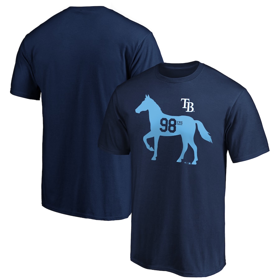 Men's Tampa Bay Rays Navy Stable 98 T-Shirt
