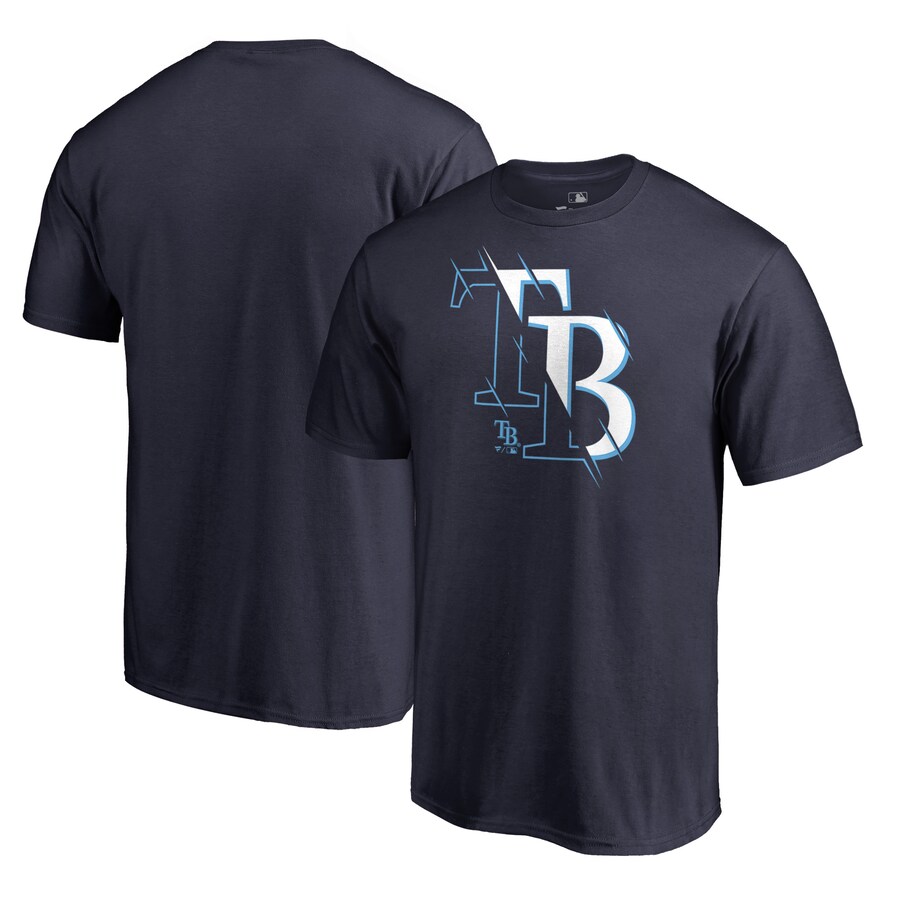 Men's Tampa Bay Rays Navy X-Ray T-Shirt Men's Tampa Bay Rays Navy X-Ray T-Shirt