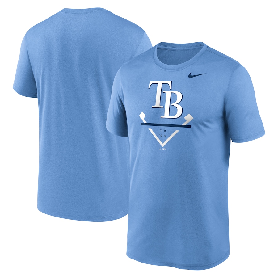 Men's Tampa Bay Rays Nike Light Blue Icon Legend T-Shirt