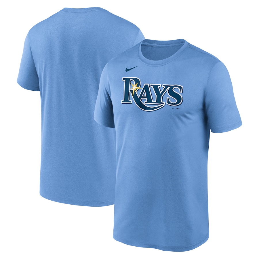 Men's Tampa Bay Rays Nike Light Blue New Legend Wordmark T-Shirt Men's Tampa Bay Rays Nike Light Blue New Legend Wordmark T-Shirt