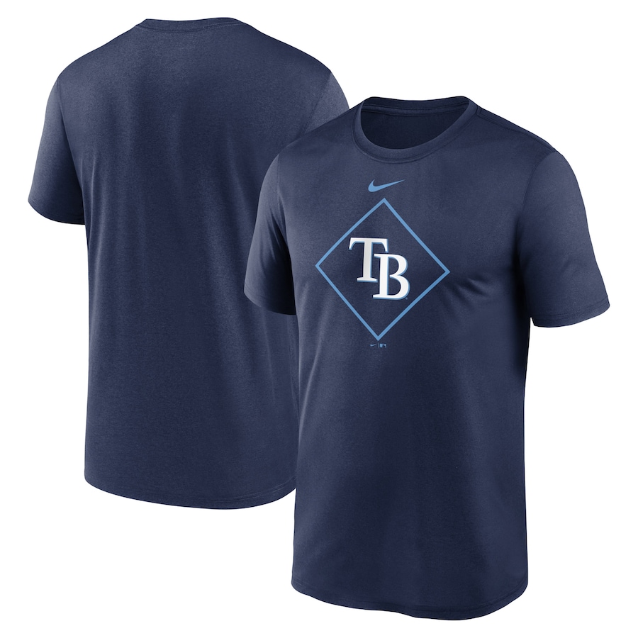 Men's Tampa Bay Rays Nike Navy Legend Icon Performance T-Shirt