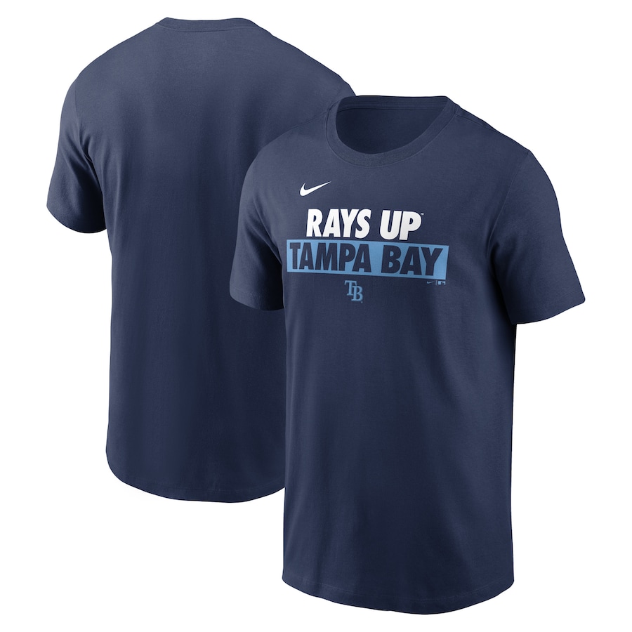 Men's Tampa Bay Rays Nike Navy Rally Rule T-Shirt Men's Tampa Bay Rays Nike Navy Rally Rule T-Shirt