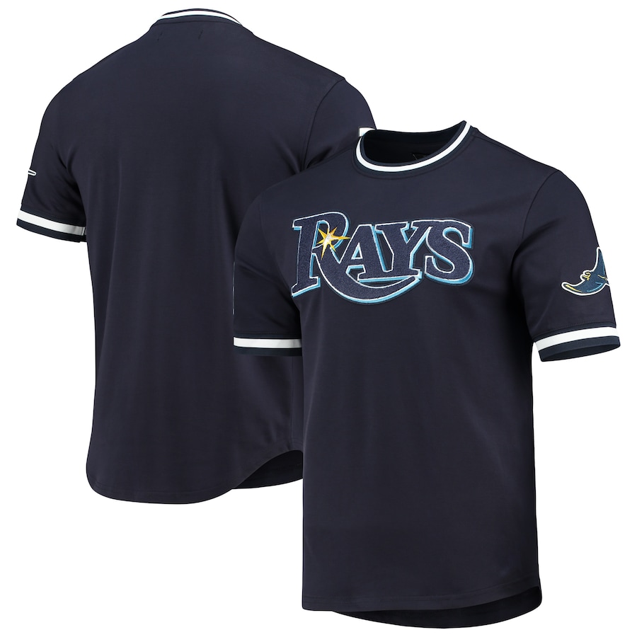 Men's Tampa Bay Rays Pro Standard Navy Team T-Shirt Men's Tampa Bay Rays Pro Standard Navy Team T-Shirt