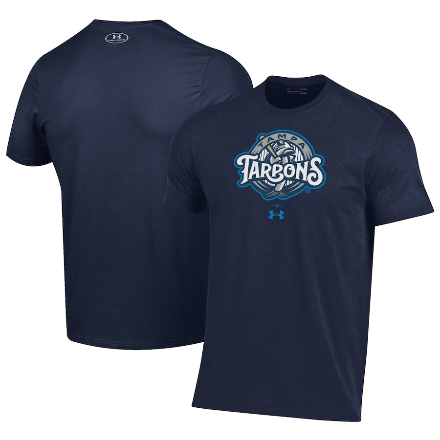 Men's Tampa Tarpons Under Armour Navy Performance T-Shirt