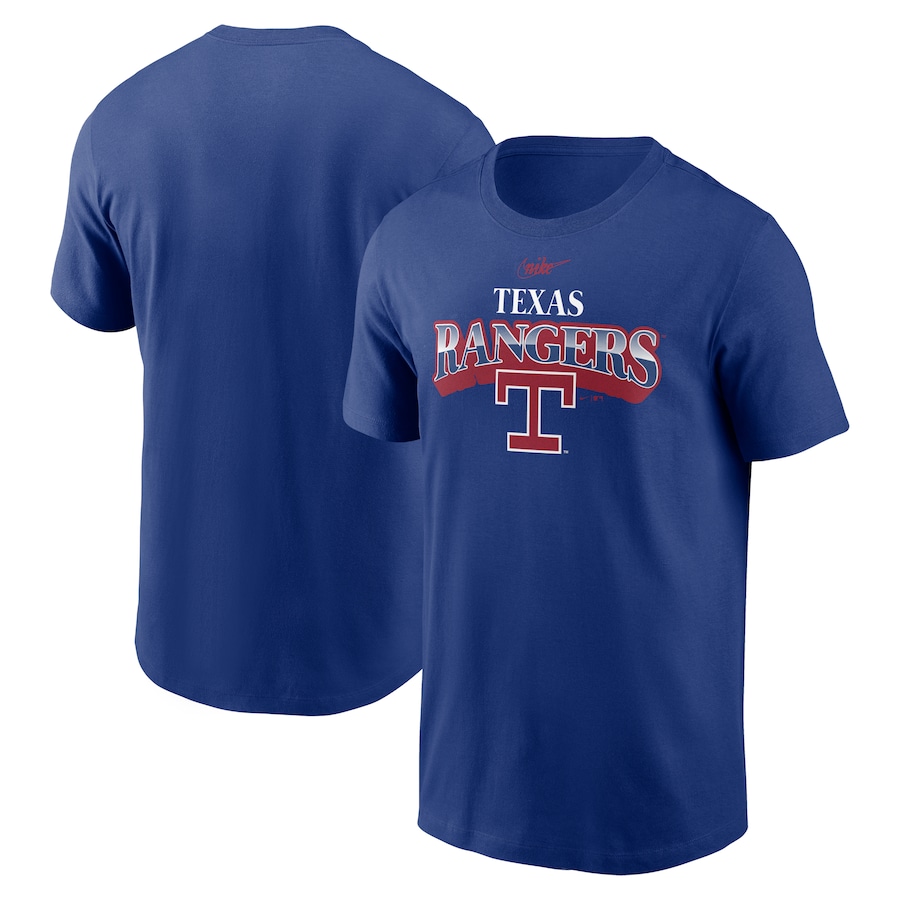 Men's Texas Rangers Nike Royal Cooperstown Collection Rewind Arch T-Shirt Men's Texas Rangers Nike Royal Cooperstown Collection Rewind Arch T-Shirt