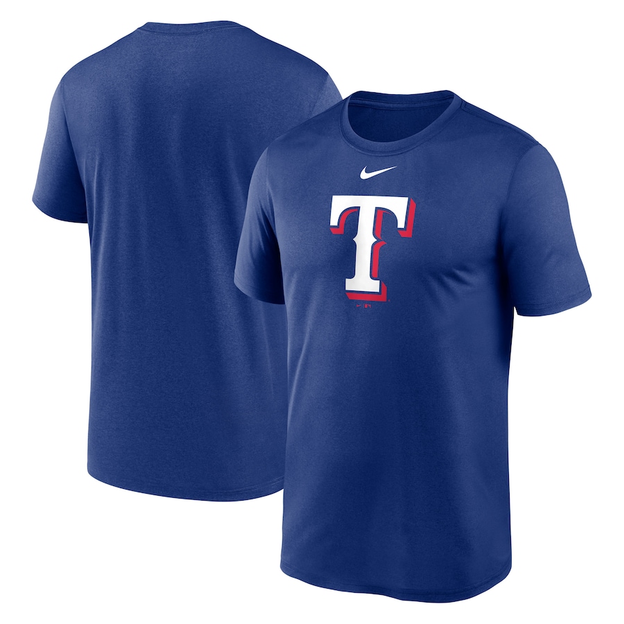 Men's Texas Rangers Nike Royal New Legend Logo T-Shirt Men's Texas Rangers Nike Royal New Legend Logo T-Shirt
