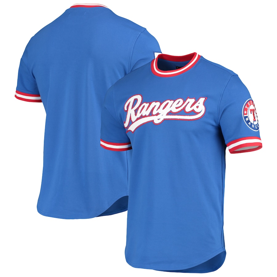 Men's Texas Rangers Pro Standard Royal Team T-Shirt Men's Texas Rangers Pro Standard Royal Team T-Shirt