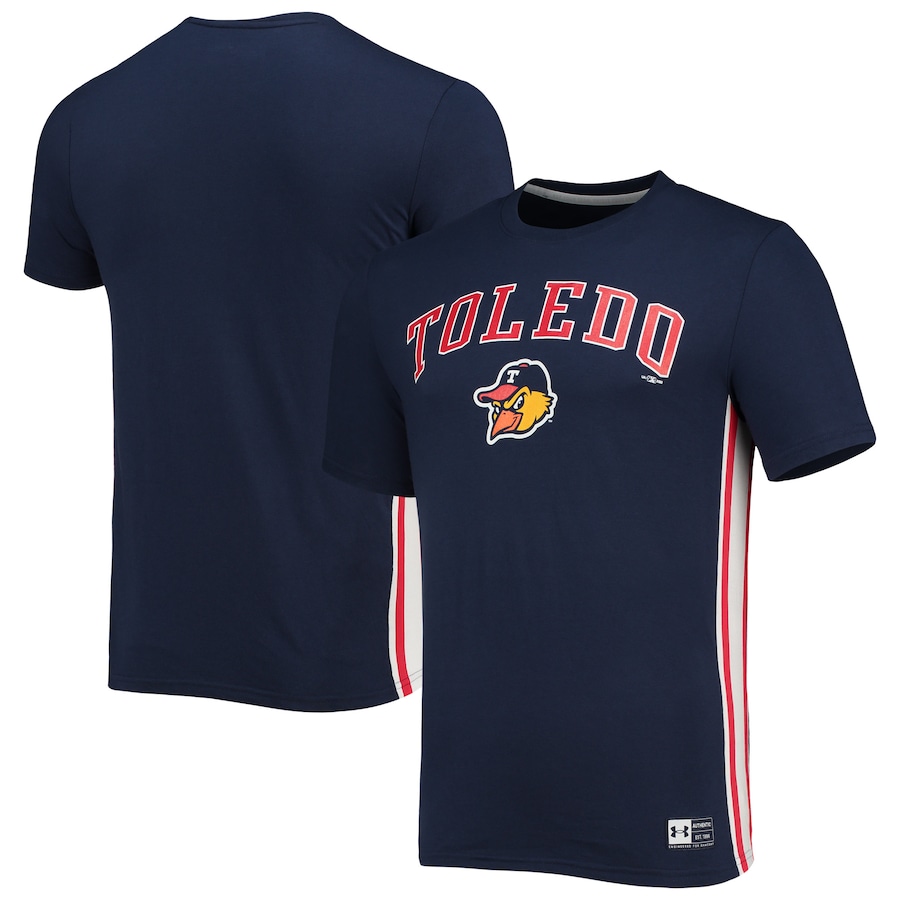 Men's Toledo Mud Hens Under Armour Navy Game Day T-Shirt