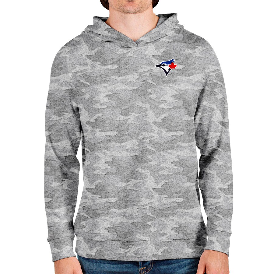 Men's Toronto Blue Jays Antigua Camo Absolute Pullover Hoodie